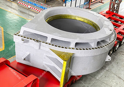 挖泥船泵殼